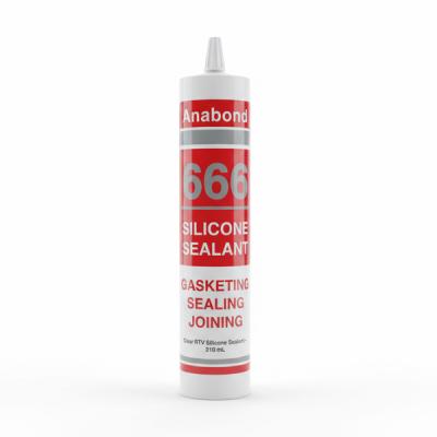 Anabond 666 Clear RTV Silicone Sealant – 310 mL
