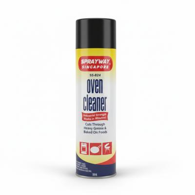 Sprayway Singapore SS-824 Oven Cleaner – Industrial Strength Heavy Grease Remover (550ml)