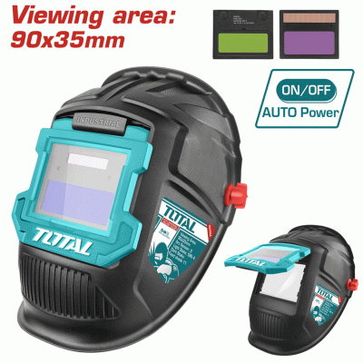 TOTAL Auto-darkening  welding helmet